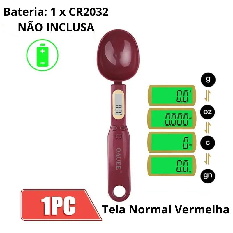 Colher Balança Eletrônica LCD